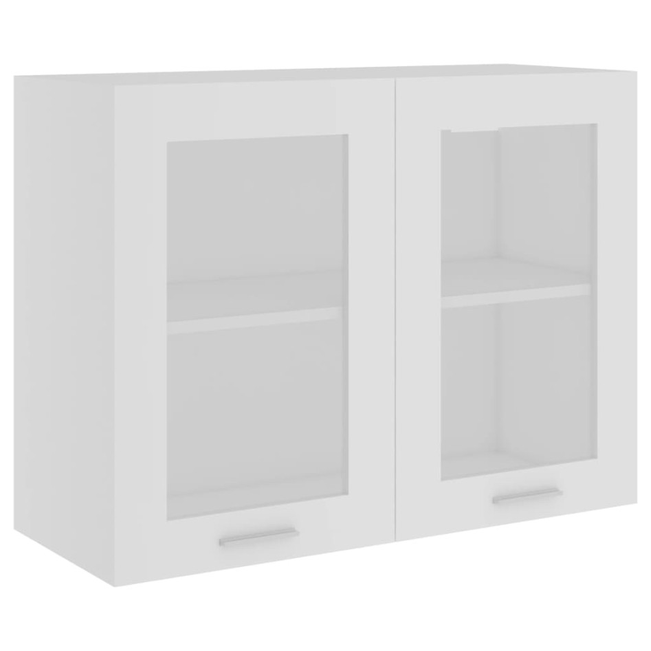 Armario colgante cocina contrachapada blanco 80x31x60