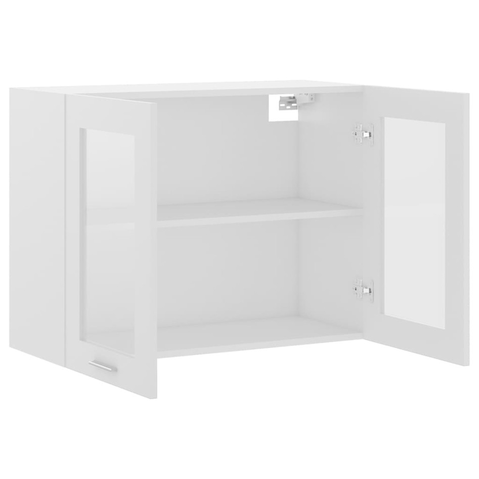 Armario colgante cocina contrachapada blanco 80x31x60