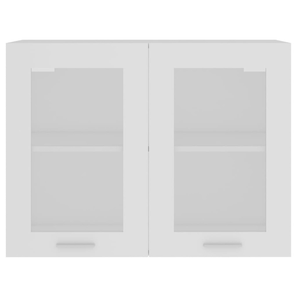 Armario colgante cocina contrachapada blanco 80x31x60