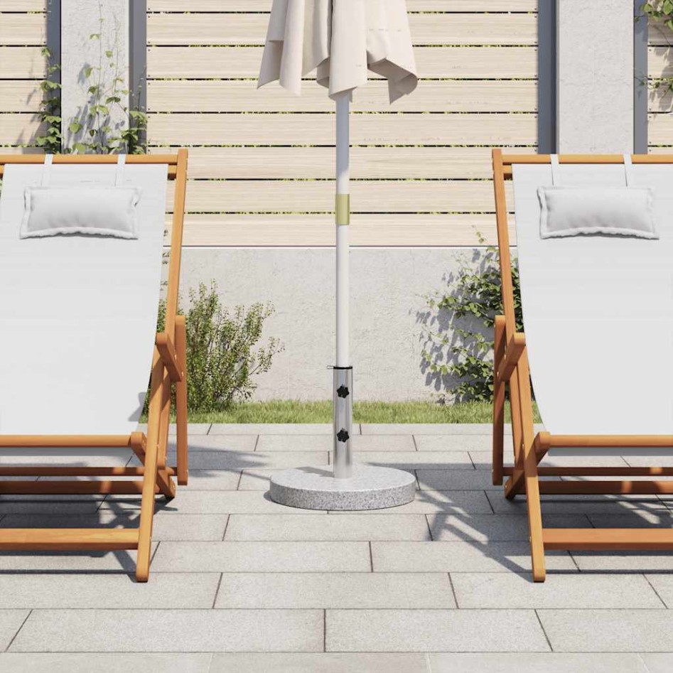 Base de sombrilla de granito redonda 20