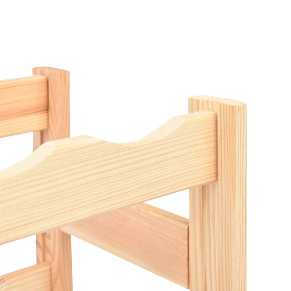 Botellero para 77 botellas de madera de