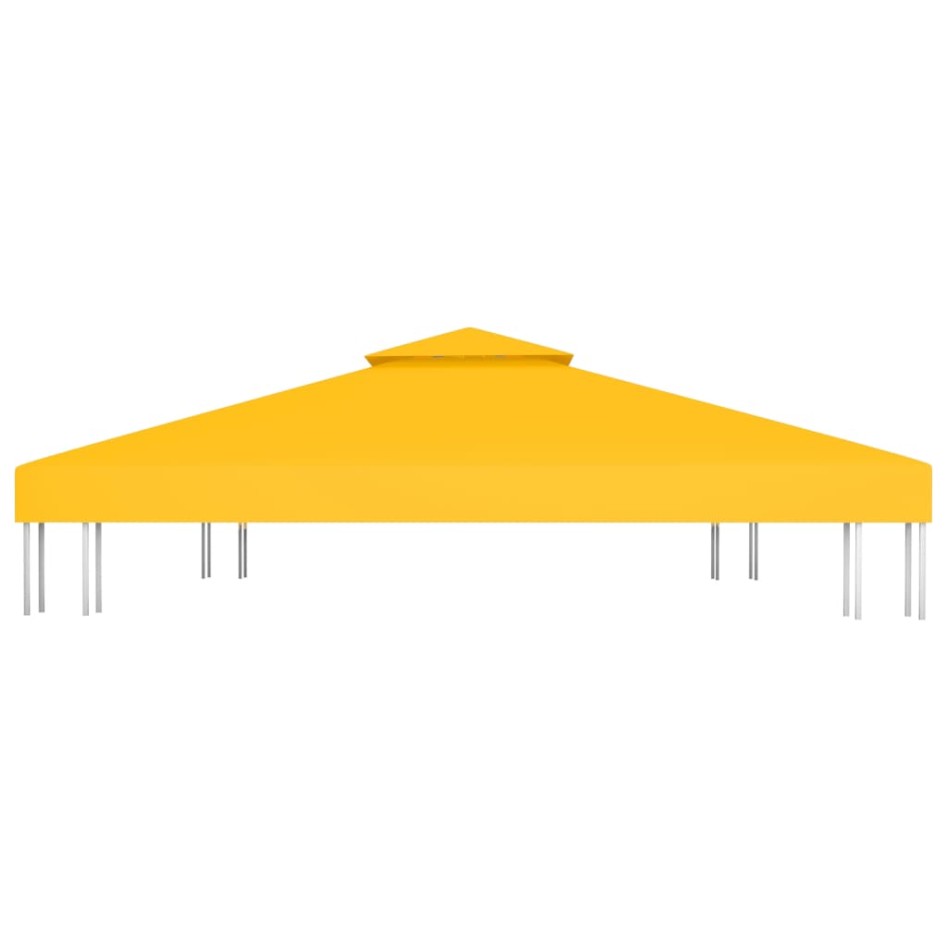 Toldo de cenador 2 niveles 310 g/m² 4x3 m