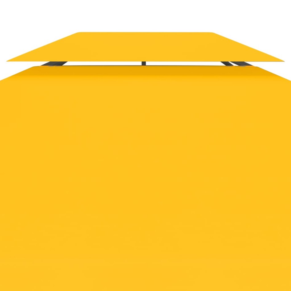 Toldo de cenador 2 niveles 310 g/m² 4x3 m