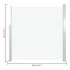 Toldo lateral retráctil de jardín crema 140x300