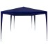 Carpa para fiestas PE azul 3x6