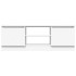 Mueble de TV con puerta blanco 102x30x36