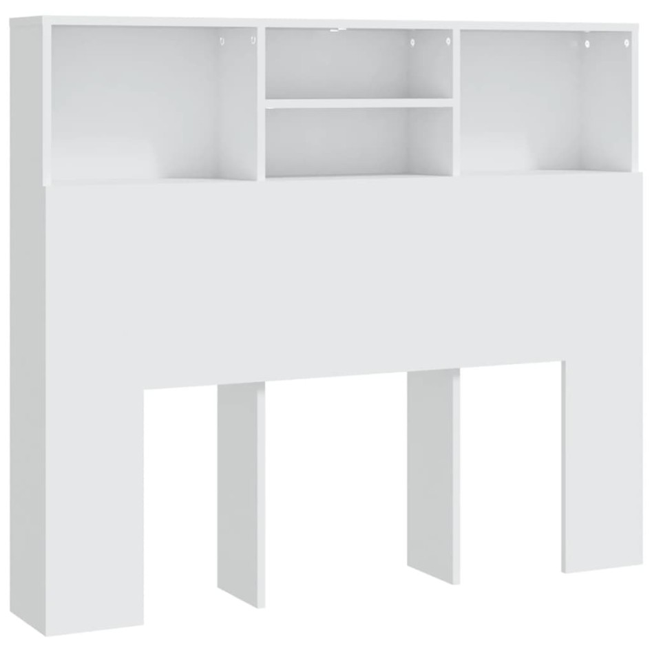 Mueble cabecero blanco 120x19x103,5