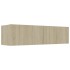 Mueble para TV madera contrachapada color roble 120x30x30