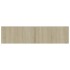 Mueble para TV madera contrachapada color roble 120x30x30