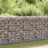Cesta de muro de gaviones acero galvanizado 200x30x100