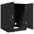 Armario de lavadora negro 71x71,5x91,5