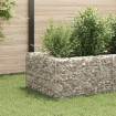 Arriate de gaviones de acero 360x90x50 cm