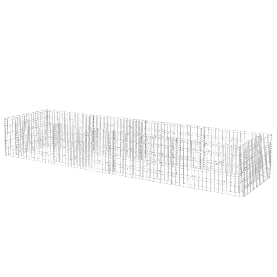 Arriate de gaviones de acero 360x90x50