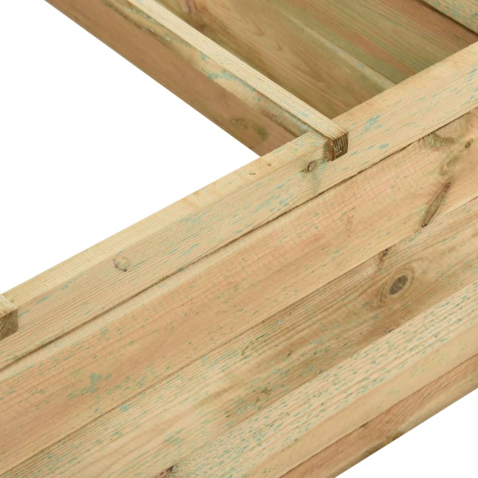 Jardinera para verduras madera pino impregnada