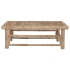 Mesa de jardín de bambú 65x65x30