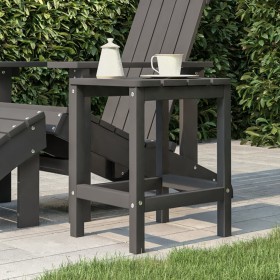Mesa de jardín Adirondack HDPE antracita 38x38x46