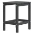 Mesa de jardín Adirondack HDPE antracita 38x38x46