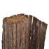 Valla cañizo de corteza 400x100