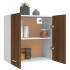 Armario colgante madera ingeniería roble marrón 60x31x60
