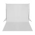 Fondo telón de estudio fotográfico algodón blanco 500x300