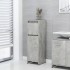 Armario de baño contrachapada gris hormigón 30x30x95