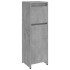 Armario de baño contrachapada gris hormigón 30x30x95