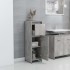 Armario de baño contrachapada gris hormigón 30x30x95