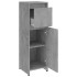Armario de baño contrachapada gris hormigón 30x30x95