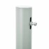 Toldo lateral retráctil para patio crema 600x160