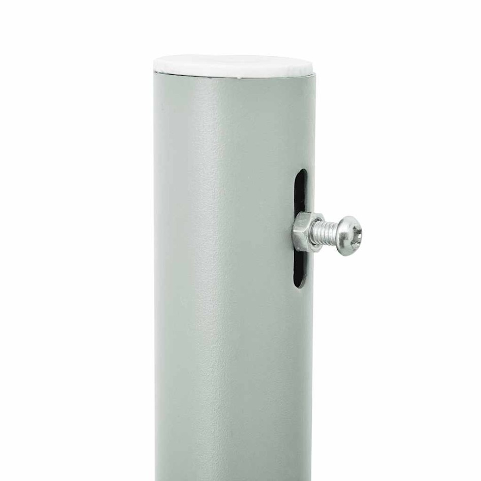 Toldo lateral retráctil para patio crema 600x160