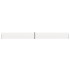 Toldo lateral retráctil para patio color crema 140x1200