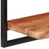 Estantes de pared 2 unidades madera maciza acacia 100x24x35
