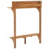 Mesa alta de balcón de madera maciza de acacia 90x37x122,5