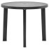 Mesa de jardín de plástico gris antracita 89