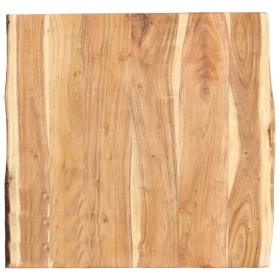 Superficie de mesa de madera maciza de acacia 58x(50-60)x3,8