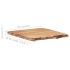 Superficie de mesa de madera maciza de acacia 58x(50-60)x3,8