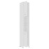 Armario de baño madera contrachapada blanco 30x30x183,5
