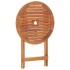 Mesa plegable de jardín de madera maciza de acacia 60x75