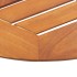 Mesa plegable de jardín de madera maciza de acacia 60x75