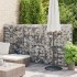Muro de gaviones con cubiertas acero galvanizado 100x20x150