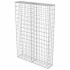 Muro de gaviones con cubiertas acero galvanizado 100x20x150