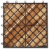 Baldosas de terraza 10 uds madera maciza de acacia 30x30