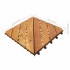 Baldosas de terraza 10 uds madera maciza de acacia 30x30