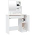 Tocador con espejo blanco 86,5x35x136