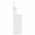Tocador con espejo blanco 86,5x35x136
