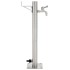 Columna de agua de jardín acero inoxidable redonda 65
