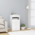 Cajonera de madera contrachapada blanco 40x50x76
