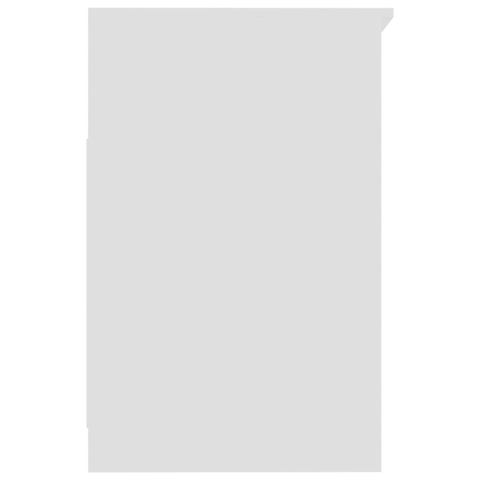 Cajonera de madera contrachapada blanco 40x50x76