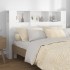 Mueble cabecero blanco brillante 160x18,5x104,5