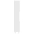 Armario de baño madera contrachapada blanco 30x30x179
